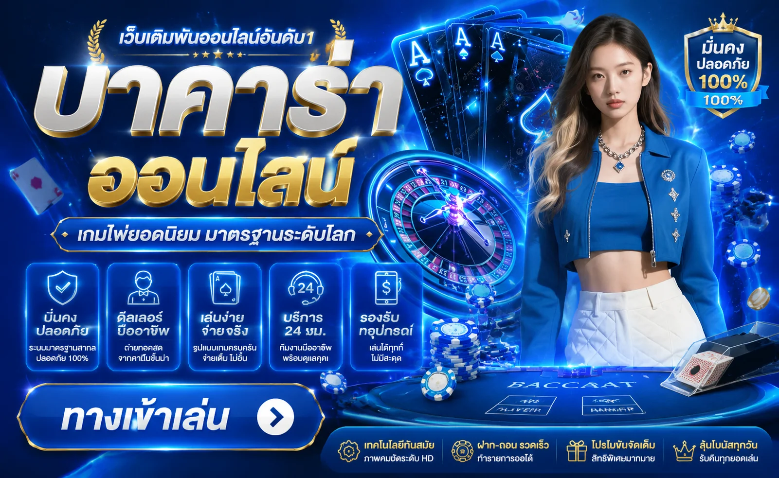 คาสิโนออนไลน์ TOP1PG บาคาร่าสดถ่ายทอดเรียลไทม์