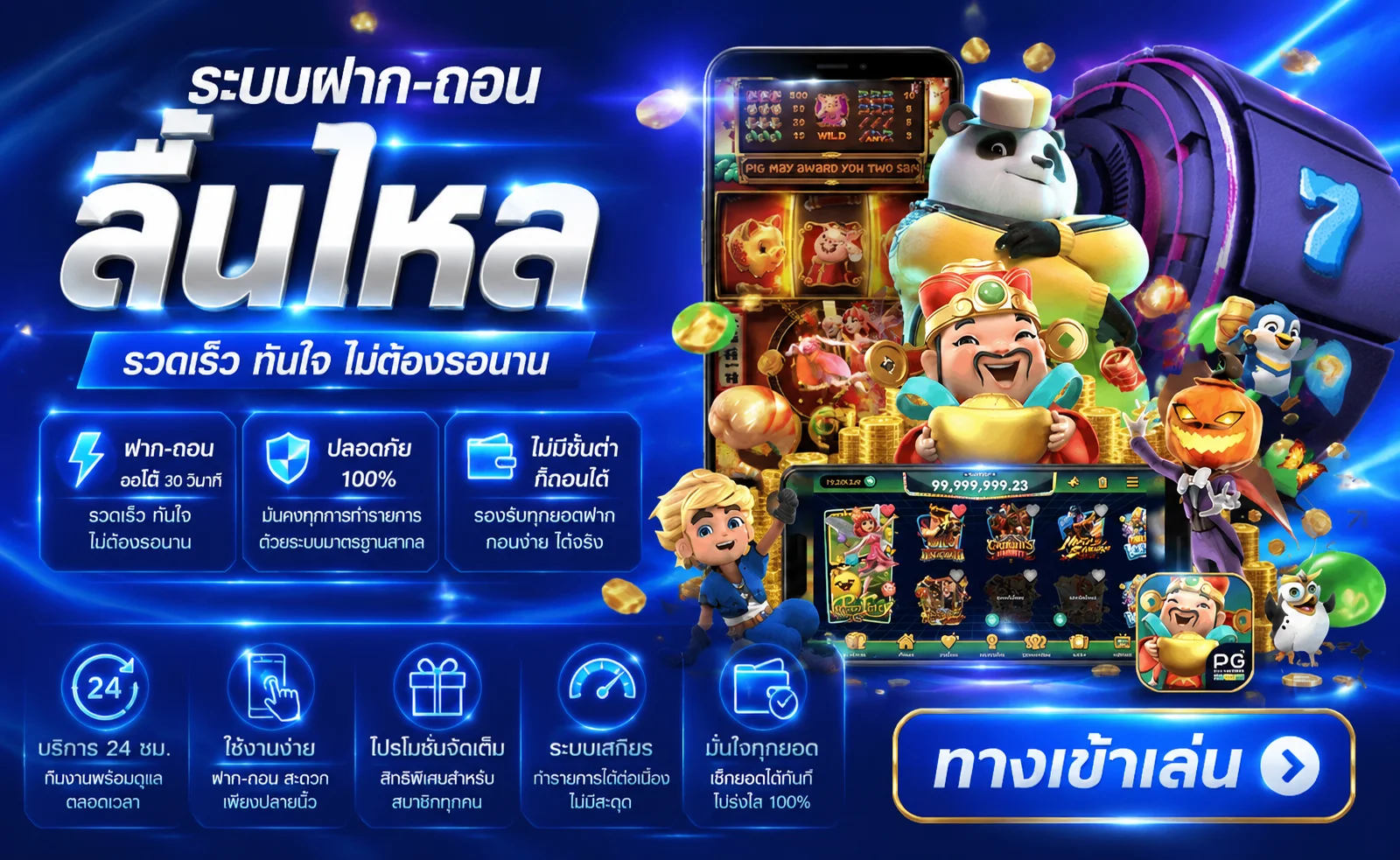ค่ายเกม PG อันดับ 1 รวมสล็อตยอดนิยมบน TOP1PG